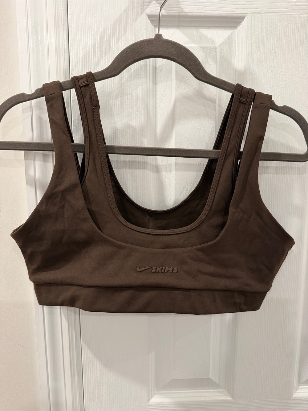 Nike X SKIMS dark sepia Bra